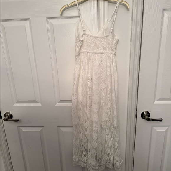 Cupshe White High Low Lace Dress - Picture 4 of 4
